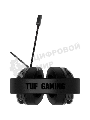 Гарнитура ASUS TUF Gaming H1 Wireless чёрный, беспроводная + проводная, USB/USB-C, до 15 ч, виртуальный 7.1, шумоподавление микрофона