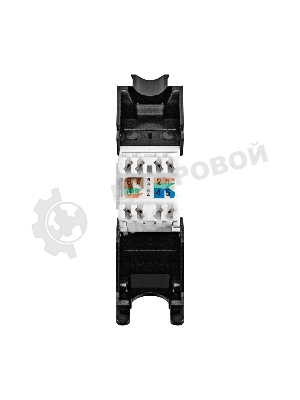 Модуль-вставка Keystone Jack RJ-45 ExeGate KJ-8P8C-U-C5e-180-TL (Кат.5e, неэкранированная, 180 градусов, IDC Toolless (без инструмента))