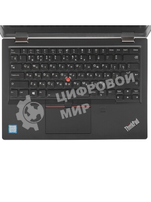 Клавиатура для ноутбука Lenovo X280 черная с подсветкой