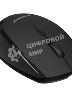 Мышь беспроводная Gembird MUSW-354 черный, 1600 dpi, радиоканал, USB, кнопки - 4