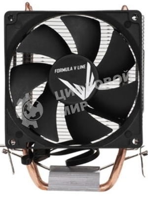 Устройство охлаждения (кулер) Aerocool Formula Ice Boid 2PSDB черный 90мм алюминий+медь 2100rpm 34db 4-pin 90W 135мм