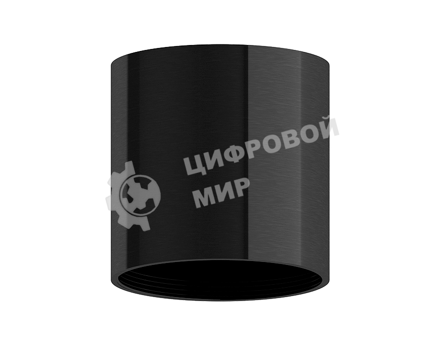 Корпус светильника C6303 DCH черный хром D60*H60mm MR16 GU5.3