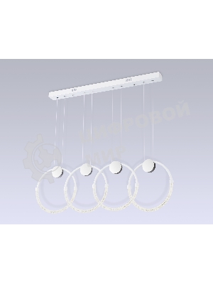 Светильник Ambrella light FL10598/4 WH/CH белый/хром 4200K 45W 940*20*1200 (Без ПДУ)