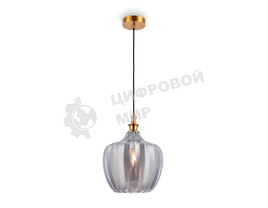 Светильник Ambrella light TR3533 SB/SM бронза/дымчатый E27 max 40W D250*1200