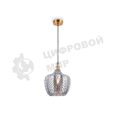 Светильник Ambrella light TR3533 SB/SM бронза/дымчатый E27 max 40W D250*1200