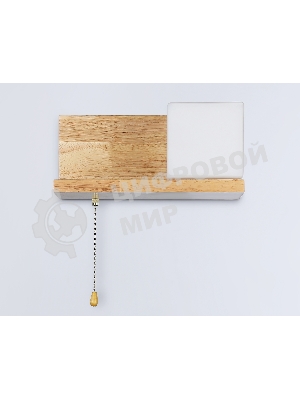 Светильник Ambrella light TR83123 LW/FR светлое дерево/белый матовый E27 max 40W 300*140*140