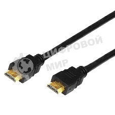 Кабель Rexant HDMI - HDMI 1.4, 1 метр Gold