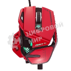 Мышь проводная Mad Catz R.A.T. 8+ ADV красный, 20000 dpi, USB, кнопки - 11