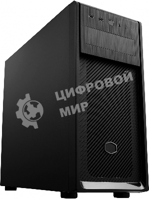 Компьютерный корпус без блока питания Cooler Master Elite 500, 2xUSB3.2, 1x120Fan, w/o PSU, Black, w/o ODD, Window TG left panel, ATX