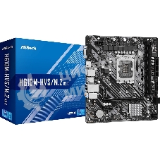 Материнская плата ASRock H610M-HVS/M.2 R2.0, LGA 1700, Intel H610, 2xDDR4, 4xSATA, 1xM.2, 1xPCIe 4.0 x16, 1xPCIe x1, 1xHDMI, 1xVGA, 1x 1Gb LAN, 4xUSB-A 2.0, 2xUSB-A 3.2 Gen 1, 3x3.5 мм, 7.1, mATX