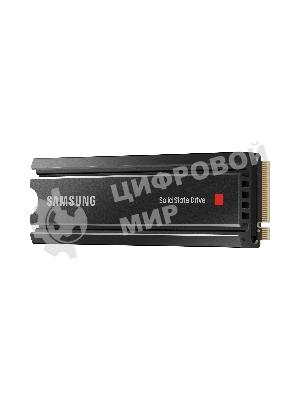 Накопитель SSD Samsung 980 PRO, 1TB, PCIe 4.0 x4, M.2 2280, NVMe, R/W 7000/5000, с радиатором
