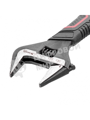 Ключ разводной Matrix, тонкие губки, фосфатированный, двухкомпонентная рукоятка, 250 мм, PRO