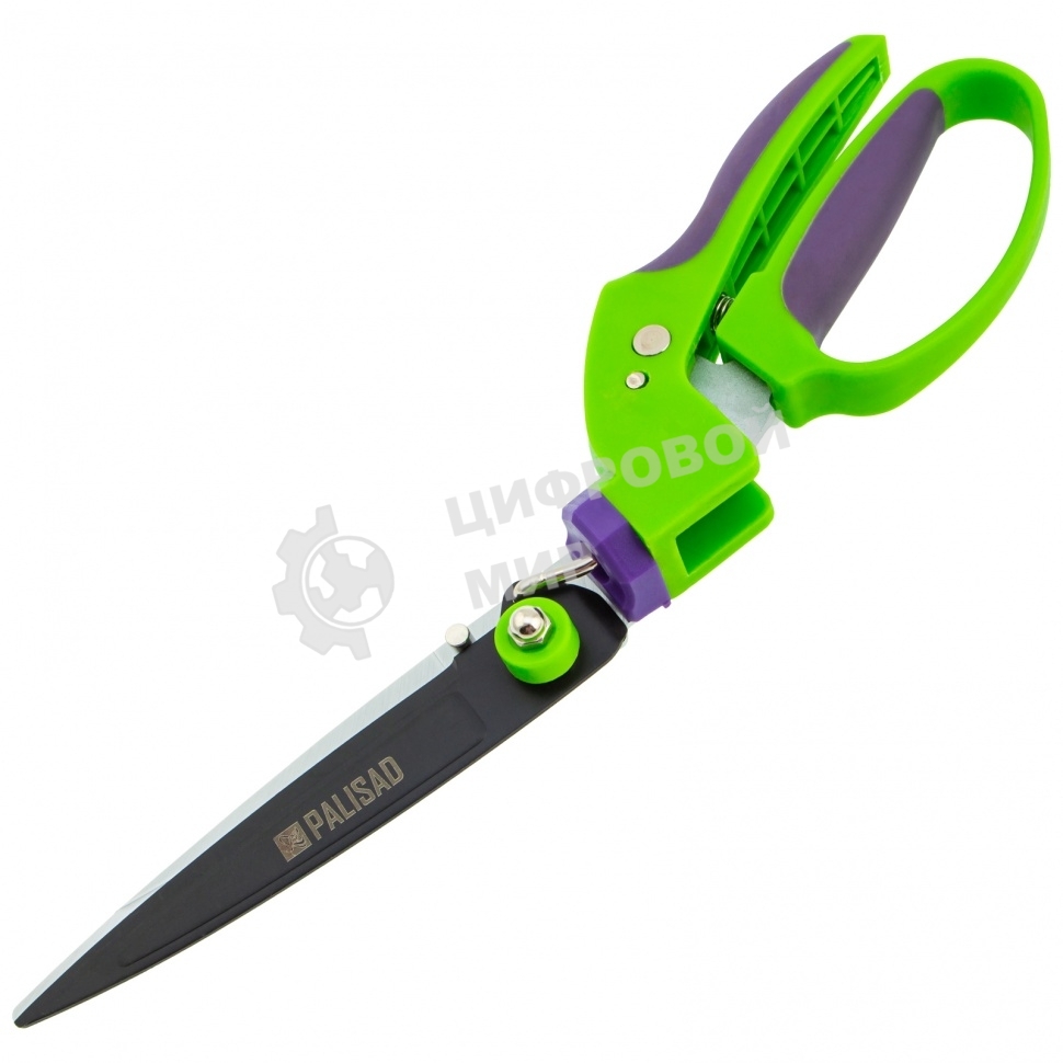 Ножницы газонные Palisad 350 мм, пластиковые обрезиненные рукоятки