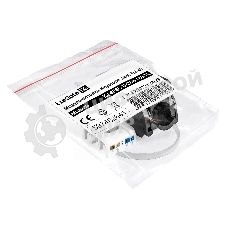 Модуль-вставка Keystone Jack RJ-45 ExeGate KJ-8P8C-U-C5e-180-TL (Кат.5e, неэкранированная, 180 градусов, IDC Toolless (без инструмента))