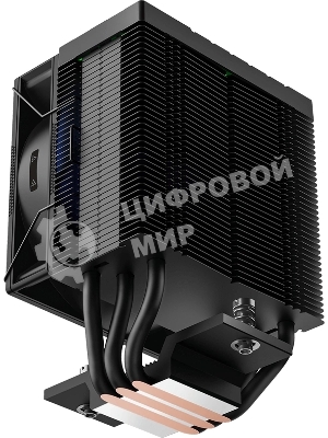 Кулер для процессора PCCooler R300 ARGB BK черный 92мм алюминий+медь 2200rpm 30db 4-pin 150W 133мм