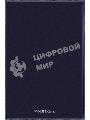 Блокнот Moleskine LIMITED EDITION SAKURA LESU08QP060BOX Large 130х210 мм, обложка текстиль, 176 страниц, линейка, твердая обложка, подарочная коробка, синий, 2025