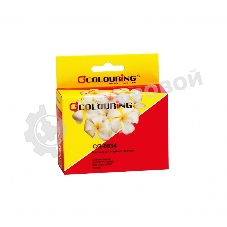 Картридж струйный Colouring CG-0634 Yellow пигментные (250 стр. 12 мл) для принтеров Epson C67/C87/CX3700/CX4100/CX4700