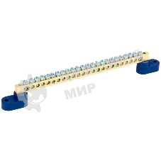 Шина нулевая ШНИ-6х9-24 У2-С на 2-х. угл. изол. ИЭК YNN10-69-24C2-K07