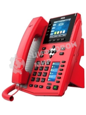 Телефон IP Fanvil X5U-R красный
