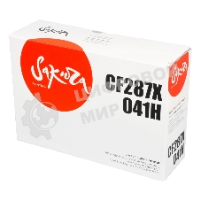 Картридж Sakura CF287X/041H для HP и Canon, черный, 20000 к.