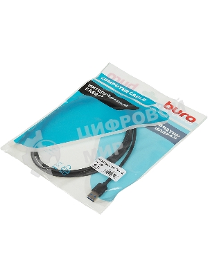 Кабель Buro BHP USB-TPC-1.8 USB 3.0 A(m) USB Type-C (m) 1.8м черный