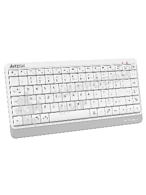 Клавиатура беспроводная A4Tech Fstyler FBK11 USB, Bluetooth/Радиоканал, белый/серый