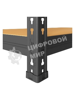 Стеллаж Практик SBL 180KD пол.:5 разборная 1803x1200x450мм антрацит (S24499375509)