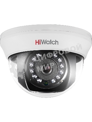 Камера видеонаблюдения Hikvision HiWatch DS-T101 2.8-2.8мм HD TVI цветная корп.:белый