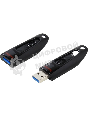 Флешка USBSanDisk 128Gb CZ48 Ultra SDCZ48-128G-U46 USB 3.0, черный USB Drive