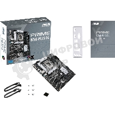 Материнская плата ASUS PRIME B760-PLUS D4, LGA 1700, Intel B760, 4xDDR4, 4xSATA, 3xM.2, 1xPCIe 4.0 x4, 1xPCIe 5.0 x16, 1xHDMI, 1xDP, 1xVGA, 1x 2.5Gb LAN, 1xUSB 3.2 Gen 2, 2xUSB-A 3.2 Gen 2, 3x3.5 мм, 7.1, ATX