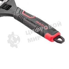 Ключ разводной Matrix, тонкие губки, фосфатированный, двухкомпонентная рукоятка, 250 мм, PRO