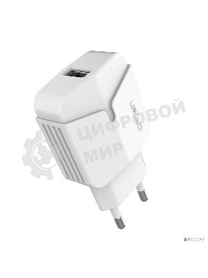 Сетевое зарядное устройство универсальное Crown Micro CMWC-3030F белый