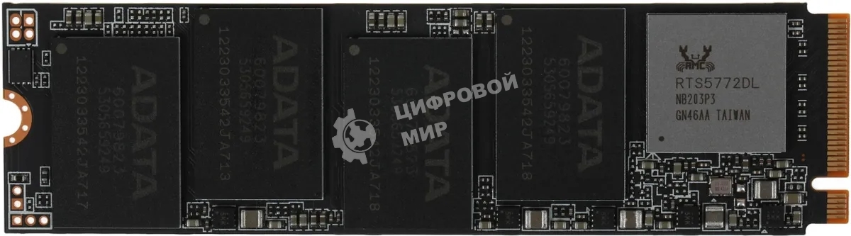 Накопитель SSD ADATA XPG GAMMIX S60, 1Tb, PCIe 4.0 x4, M.2 2280, NVMe, R/W 5000/3200, с радиатором