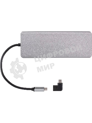 USB-концентратор TypeC -->(2HDMI+DP)4K*60Hz+3USB3.0+TC+USB2.0+RJ45+SD+TF+PD+audio+TCадаптер