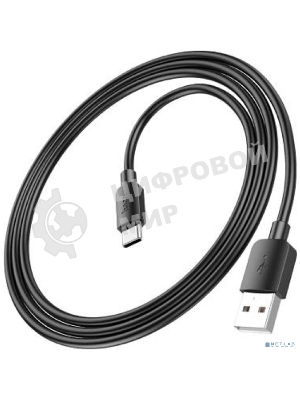 Кабель USB HOCO X96 Type-C/ 1m/ 3A/ Black