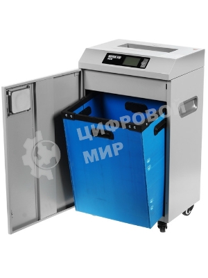 Шредер Office Kit S600 S600 1,9x15 (секр.P-5)/фрагменты/17лист./60лтр./Уничт:скрепки, скобы, пл.карты/CD