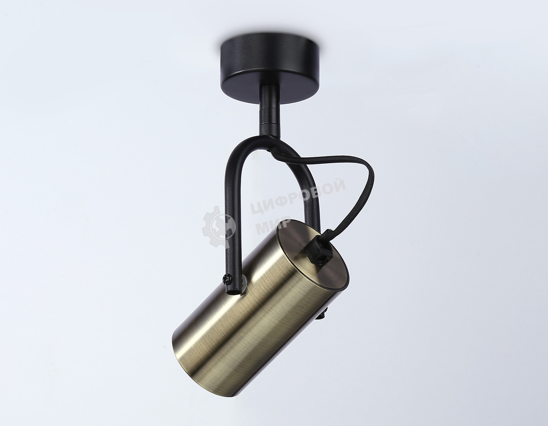 Светильник Ambrella light TA13192 BK/SB черный/бронза GU10 max 12W D55*L100*H200