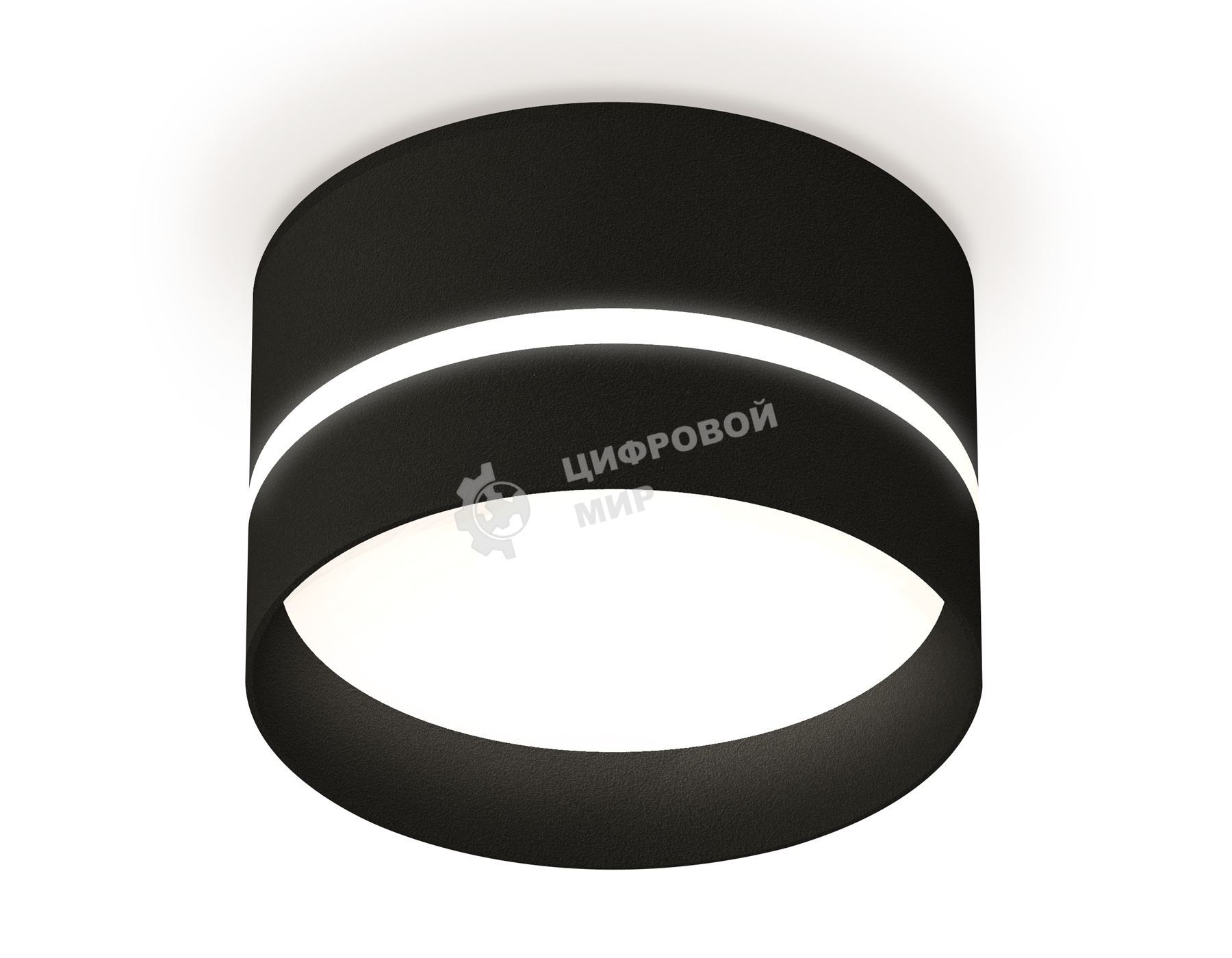 Светильник Ambrella Light XS8102020 SBK/FR черный песок/белый матовый GX53 (C8102, N8462)
