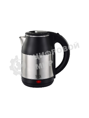 Чайник электрический Homestar HS-1034 1.8 л, нержавейка, черный (12)