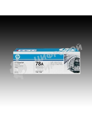 Картридж лазерный HP CE278A черный LJ P1566/P1606 (2100 стр.)