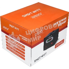Напольный стабилизатор напряжения SMARTWATT AVR TOWER 2000RF (140W - 260W, 2000VA, 2 кВт, 50-60 Гц, розеток - 2, LED-дис