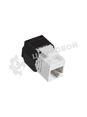 Модуль-вставка Keystone Jack RJ-45 ExeGate KJ-8P8C-U-C6-180-TL (Кат.6, неэкранированная, 180 градусов, IDC Toolless (без инструмента))