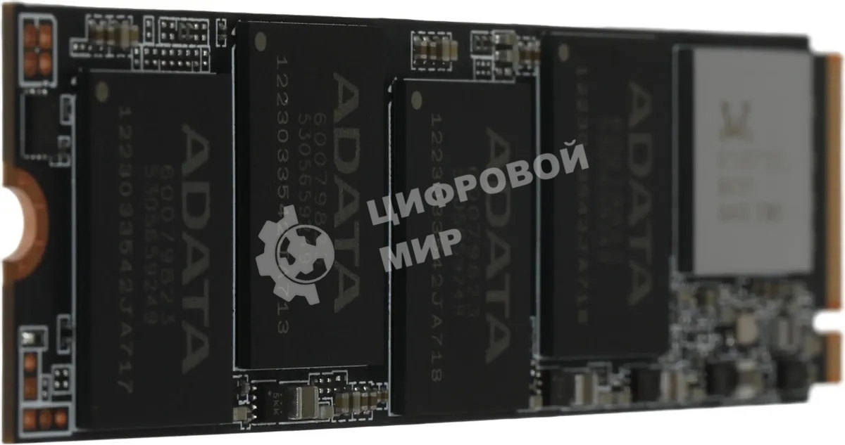 Накопитель SSD ADATA XPG GAMMIX S60, 1Tb, PCIe 4.0 x4, M.2 2280, NVMe, R/W 5000/3200, с радиатором