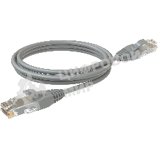 Патч-корд Sysmatrix PC 4545.5EU26.3LSZHGY U/UTP RJ-45 вил.-вилка RJ-45 кат.5E 3м серый LSZH