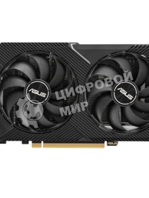 Видеокарта Asus NVIDIA GeForce RTX 3050 8192Mb DUAL-RTX 3050-O8G-V2 PCI-E 4.0 128 GDDR6 1822/14000 DVIx1 HDMIx1 DPx1 Ret