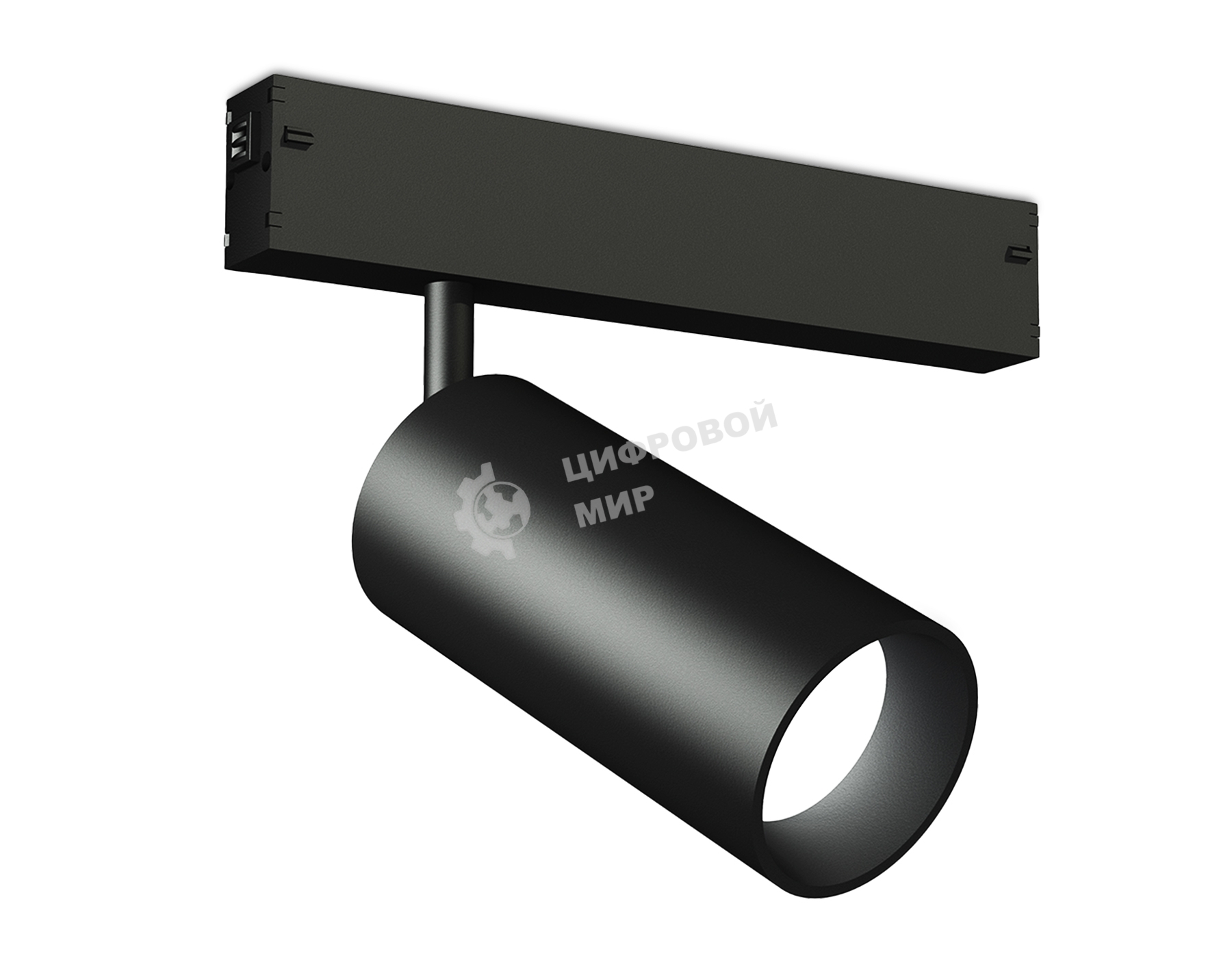 Светильник светодиодный трековый для шинопровода Magnetic Ambrella light GL1630 BK черный IP20 18W 4200K 220V 36° D55*120 (Без ПДУ)