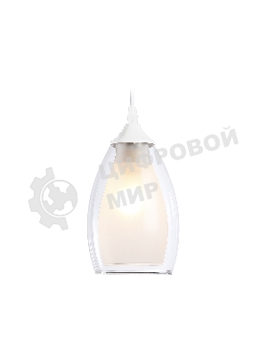 Светильник Ambrella light TR3534 WH/CL/FR белый/прозрачный/белый матовый E27 max 40W D120*800