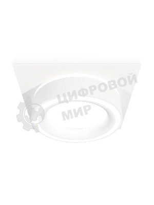 Комплект встраиваемого светильника Ambrella light XC8061018 SWH/FR белый песок/белый матовый GX53 (C8061, N8433)