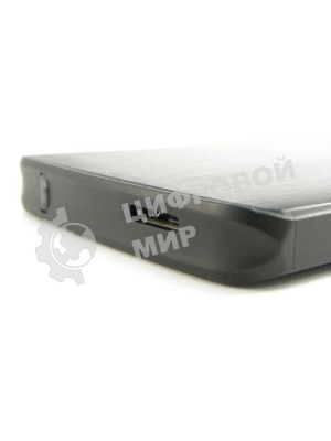 Внешний корпус для HDD/SSD AgeStar 3UB2A12 SATA пластик/алюминий черный 2.5