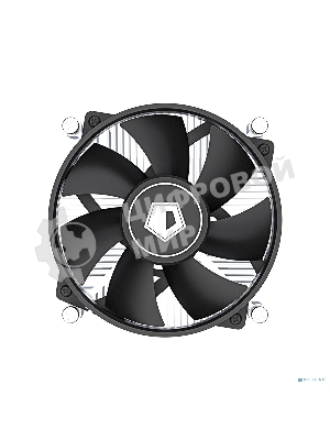 Кулер ID-COOLING DK-19 PWM серебристый/черный 92мм алюминий 2200rpm 26db 4-pin 95W 55мм